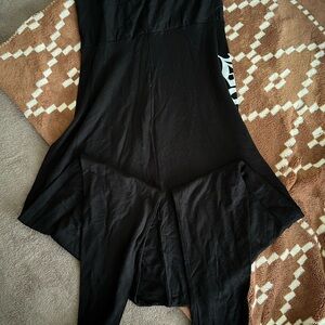 Fashion Nova Black Wide-Leg Jumpsuit